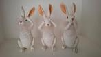 Decoratie konijn of hazen... horen,zien en zwijgen, Verzamelen, Ophalen of Verzenden, Zo goed als nieuw, Dier