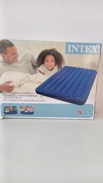 Intex 2-persoons luchtbed, Caravanes & Camping, Matelas pneumatiques, Comme neuf, 2 personnes