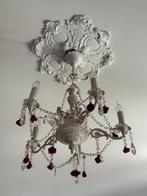 Lampe suspendue de style baroque avec roses, Barok, Enlèvement, Utilisé, Autres matériaux