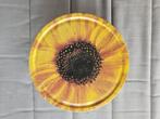 Ronde metalen doos - Sunflower, Overige merken, Koek(jes), Zo goed als nieuw, Ophalen