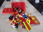 Box met Lego, Briques en vrac, Lego, Utilisé, Enlèvement ou Envoi