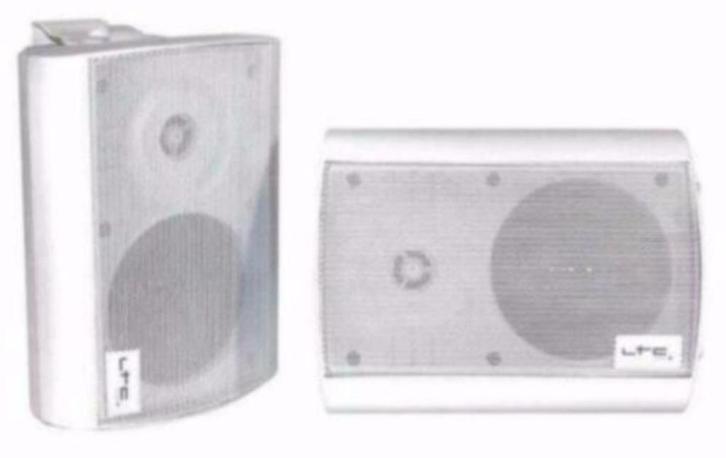 3 Weg Surround Speakers 2 x 45 Watt met beugels, Audio, Tv en Foto, Luidsprekerboxen, Nieuw, Front, Rear of Stereo speakers, Minder dan 60 watt
