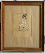 Potloodtekening Jef Codron (1882-1942), Antiek en Kunst, Ophalen of Verzenden