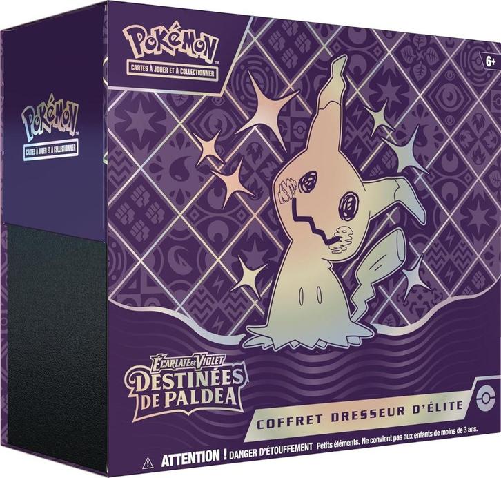 Pokemon Paldean Fates Elite Trainer Box, Hobby en Vrije tijd, Verzamelkaartspellen | Pokémon, Nieuw, Booster, Foil, Ophalen of Verzenden