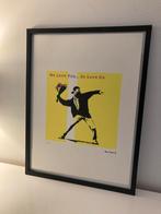 BANKSY: ingelijste en genummerde lithografie met certificaat