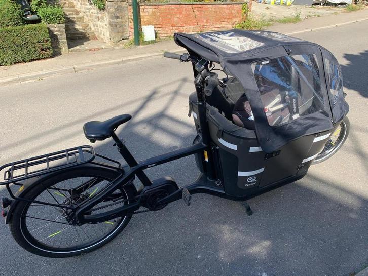 Carqon Classic E2 bakfiets, Fietsen en Brommers, Elektrische fietsen, Gebruikt, Overige merken, Ophalen