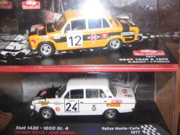 seat & panda rallywagens op 1/43 beschikbaar voor biedingen