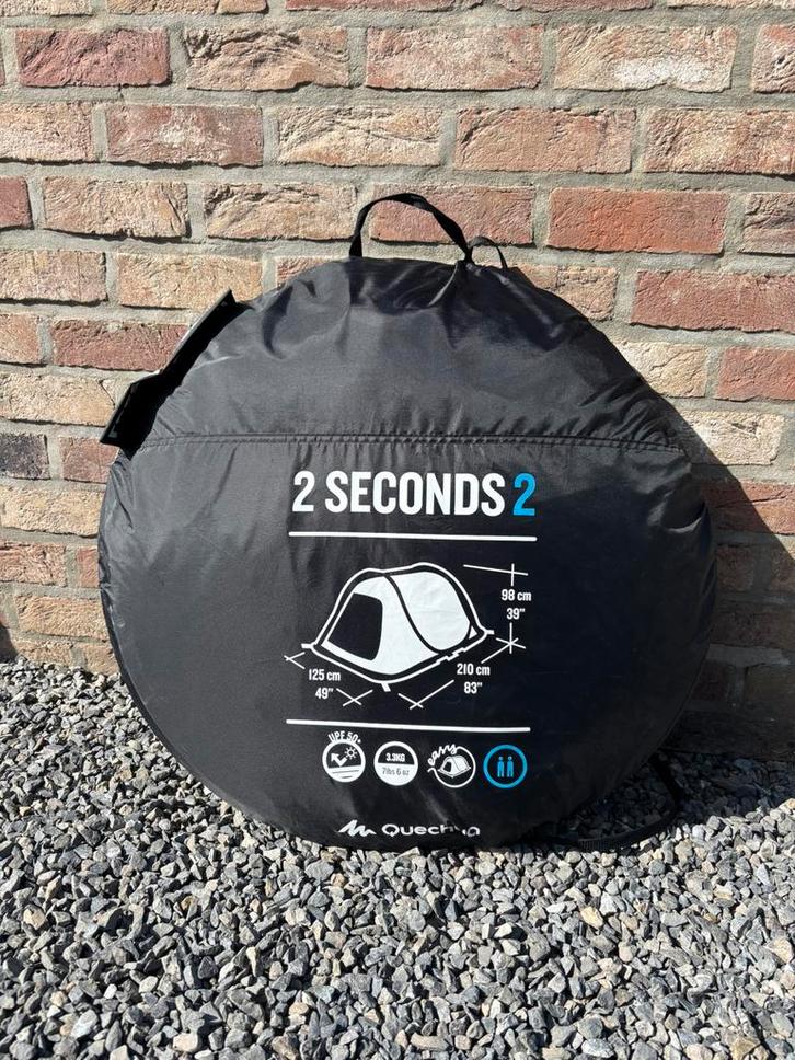 Tente POP-UP Quechua 2 Seconds Easy (2 Personnes), Caravans en Kamperen, Tenten, Gebruikt, Ophalen