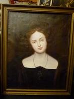 antiek Biedermeier portret Henriette Sontag Gravin Rossi, Enlèvement