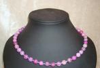 VENTE : Collier en agate folle violette, Bijoux, Sacs & Beauté, Colliers, Neuf, Réglable, Pierre ou Minéral, Violet
