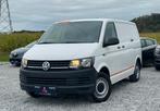 VW TRANSPORTER - 2019 - DUBBELE ZIJDEUR - AIR CO - BT, Auto's, Volkswagen, Stof, Wit, Bedrijf, 5 deurs