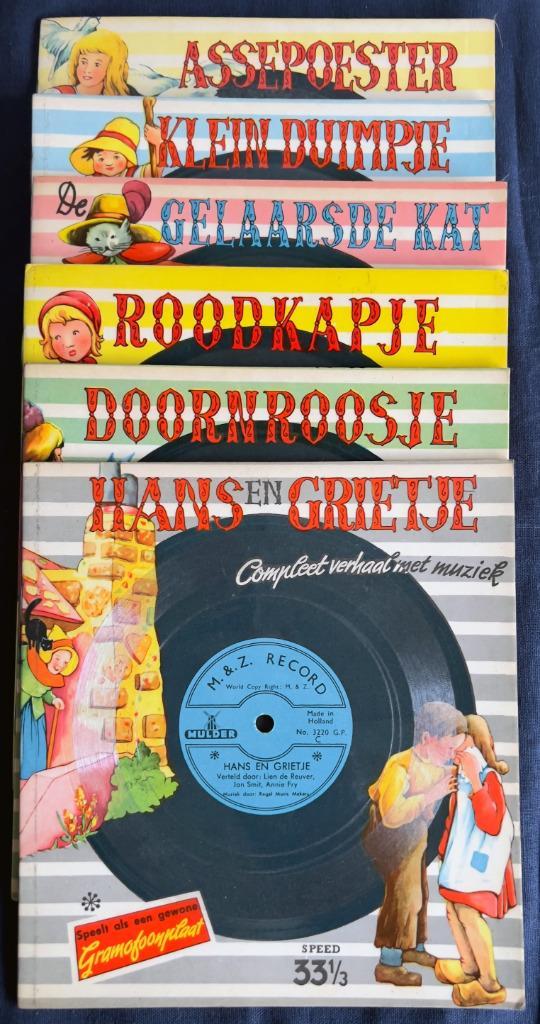 Vintage sprookjes luisterboekjes (6)Truus Vinger, Boeken, Sprookjes en Fabels, Zo goed als nieuw, Ophalen of Verzenden