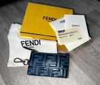 Porte-cartes FENDI cuir bleu Neuf, Cuir, Bleu, Neuf