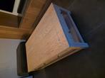 vol eiken salontafel, Huis en Inrichting, Tafels | Salontafels, Ophalen, Gebruikt