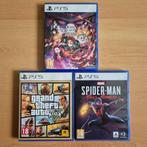 PS5-spellen: GTA 5/Demon Slayer/Spiderman Miles Morales, Games en Spelcomputers, Ophalen of Verzenden, Zo goed als nieuw