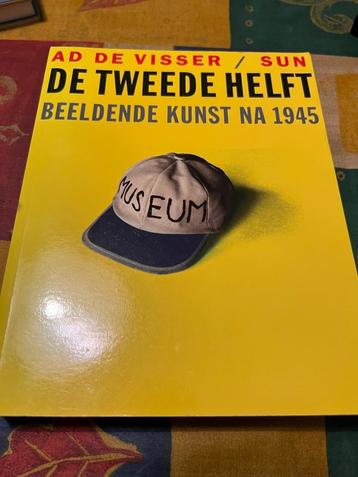 De tweede helft: beeldende kunst na 1945 - Ad Visser, Ophalen of Verzenden, Zo goed als nieuw, Ad Visser, Schilder- en Tekenkunst