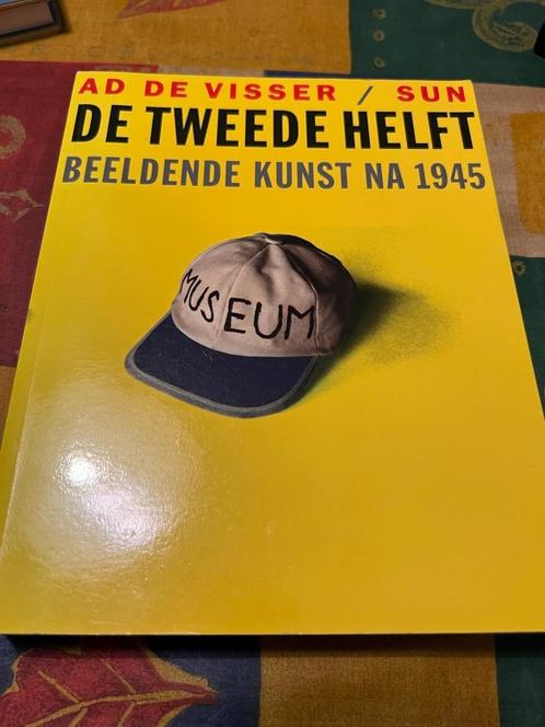 De tweede helft: beeldende kunst na 1945 - Ad Visser, Boeken, Kunst en Cultuur | Beeldend, Zo goed als nieuw, Schilder- en Tekenkunst