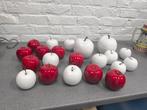 Plastic sierfruit appels rood wit, Huis en Inrichting, Ophalen of Verzenden, Zo goed als nieuw