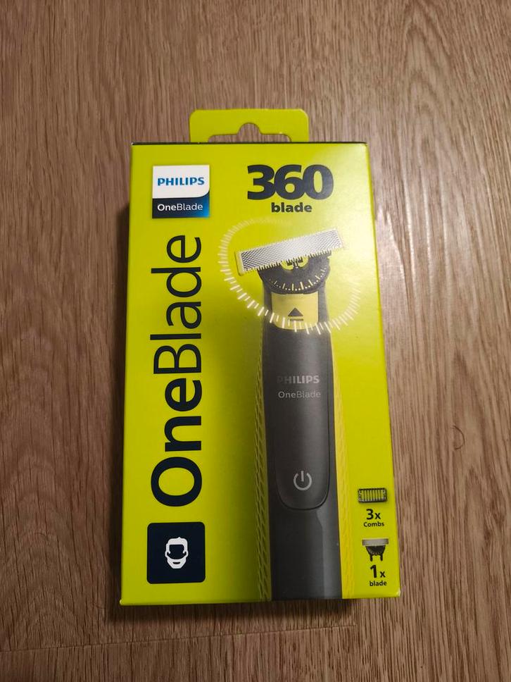 Nieuwe Philips OneBlade 360 + 3 kammen, Elektronische apparatuur, Persoonlijke Verzorgingsapparatuur, Ophalen of Verzenden