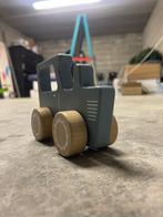 Little Dutch houten tractor – duurzaam speelgoed, Ophalen of Verzenden, Zo goed als nieuw, Rij- of Hobbelspeelgoed