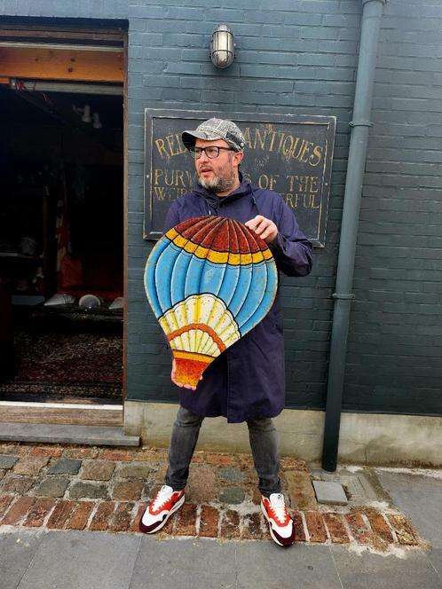 Kermis schietkraam target automaton luchtballon foor, Antiek en Kunst, Curiosa en Brocante, Ophalen of Verzenden