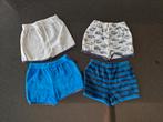 4 sponsen shorts - maat 74-80, Ophalen, Gebruikt