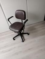 bureaustoel, Huis en Inrichting, Ophalen, Gebruikt, Bruin, Bureaustoel