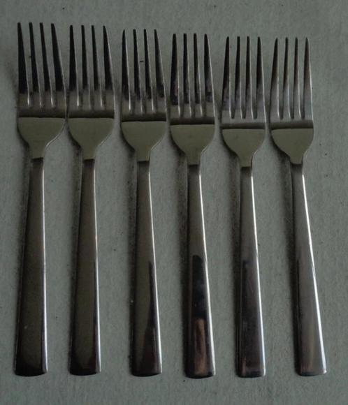 Sola Wendy 6x fruitvork 14,7cm kindervork set verzilverd, Huis en Inrichting, Keuken | Bestek, Zo goed als nieuw, Verzenden