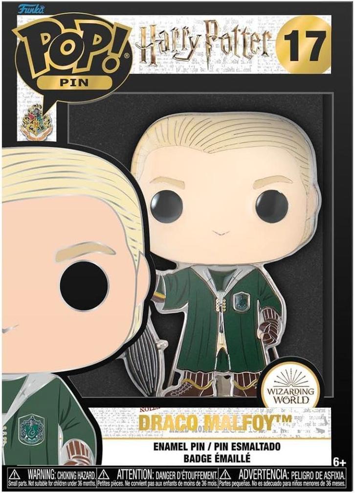 Funko POP Pin - Harry Potter - Draco Malfoy (17), Collections, Jouets miniatures, Neuf, Enlèvement ou Envoi