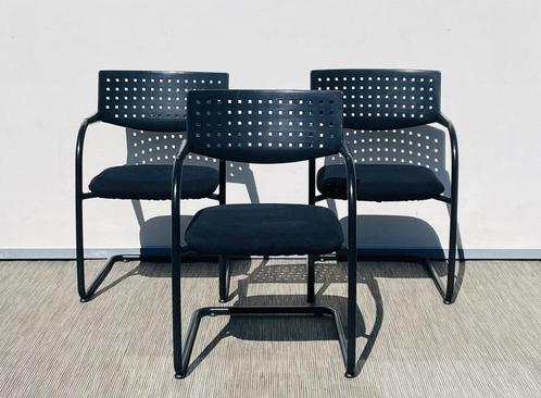 Antonio Citterio / Vitra stoelen # Vintage 90s # Armstoelen, Huis en Inrichting, Bureaustoelen, Gebruikt, Bureaustoel, Zwart, Ophalen of Verzenden