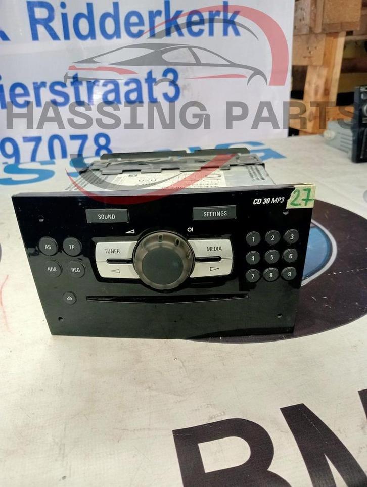 Opel Corsa D radio 13407100, Auto diversen, Autoradio's, Gebruikt, Ophalen of Verzenden