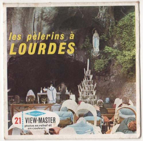 View-master Lourdes De Pelgrims C 182, Antiek en Kunst, Antiek | Speelgoed, Ophalen of Verzenden
