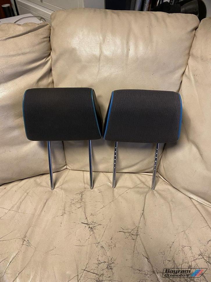 Bmw E30 edition hoofdsteunen blauw coupe cabrio sedan tourin, Auto-onderdelen, Interieur en Bekleding, BMW, Gebruikt, Ophalen of Verzenden