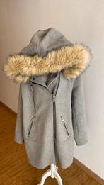Winterjas met wol maat L, Ophalen, Maat 42/44 (L), Pimkie, Grijs