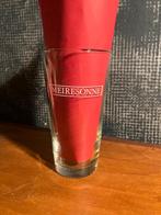 GEZUURD GLAS MEIRESONNE 33 CL BRIJ DE HOPRANK LANDEGEM GENT, Verzamelen, Glas en Drinkglazen, Ophalen of Verzenden, Zo goed als nieuw