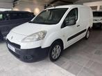 Peugeot Partner 1.6hdi///3places//airco///long châssis, Stof, Gebruikt, 4 cilinders, Wit