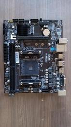 Moederbord A320 socket AM4 zwart, Computers en Software, Moederborden, Ophalen, DDR4, Zo goed als nieuw, Micro-ATX