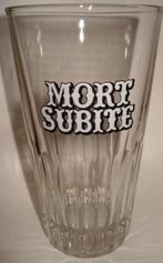 Mort Subite bierglas verre de bière LOT van 3, Nieuw, Overige merken, Glas of Glazen, Verzenden