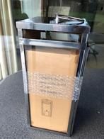 lantaarn decoratief voor een kaars in kleur inox, Huis en Inrichting, Ophalen, Nieuw