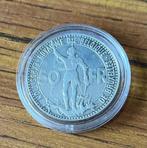 LEOPOLD III - 50 FRANCS 1935 pos B - Frans - Zilver, Ophalen of Verzenden, Zilver, Zilver