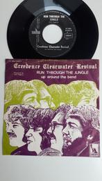 45T Creedence Clearwater Revival, Run Through The Jungle BEL, CD & DVD, 7 pouces, Utilisé, Enlèvement ou Envoi, Single