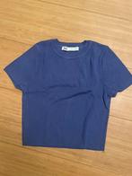 Blauw truitje korte mouw. Zara. Maat M, Enlèvement ou Envoi, Comme neuf, Taille 38/40 (M), Bleu