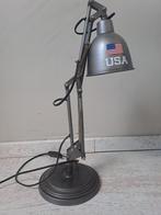 bureaulamp USA, Huis en Inrichting, Lampen | Tafellampen, Ophalen, 50 tot 75 cm, Zo goed als nieuw, Industriële stijl