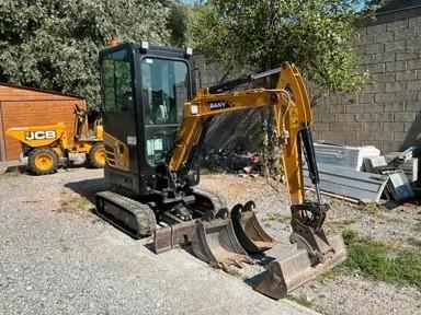 Mini pelle sany, Zakelijke goederen, Machines en Bouw | Kranen en Graafmachines, Ophalen
