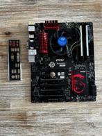 Intel Core i5 4670k + MSI B85-G43 Gaming + 24GB DDR3, Computers en Software, Moederborden, Ophalen, Gebruikt, MSI, DDR3
