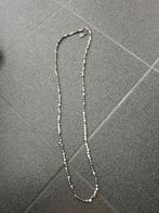 Zilveren kralen ketting, Handtassen en Accessoires, Overige materialen, Verstelbaar, Ophalen of Verzenden, Zo goed als nieuw