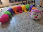 Grote Pluchen Rups, Kinderen en Baby's, Speelgoed | Knuffels en Pluche, Ophalen, Zo goed als nieuw