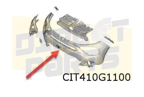 Citroën C4  voorbumper (bij dodehoekbewaking)  (te spuiten), Auto-onderdelen, Carrosserie, Bumper, Citroën, Voor, Nieuw, Verzenden