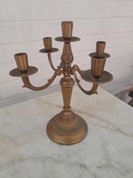 Vintage koper of messing kandelaar, Ophalen, Koper of Brons