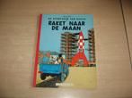 Kuifje : Raket naar de maan - Softcover met linnen rug 1967., Boeken, Stripverhalen, Gelezen, Eén stripboek, Ophalen of Verzenden